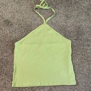 Lime Madewell Halter Top!
